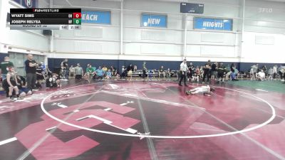 M-60 lbs Round Of 32 - Wyatt Sims, OH vs Joseph Relyea, NY