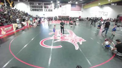 38-47 lbs Round 1 - Mila Lopez, So Cal Hammers vs Maverick Stapes, Mantanona TC