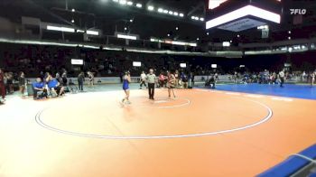 Girls 115 lbs Quarterfinal - Larissa Barfknecht, South Kitsap (Girls) vs Marlina Martinez, McNary