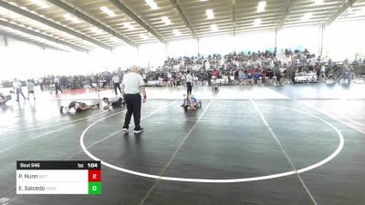 73 lbs Final - Princeton Nunn, No Team Selected vs Emilio Salcedo, Tucson Cyclones