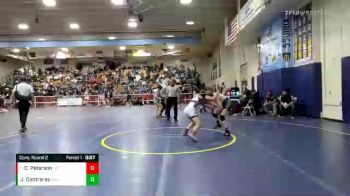 111 lbs Cons. Round 2 - Charlie Peterson, Irvine vs Jasmine Contreras, Arroyo