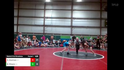 90 lbs Semis & 1st Wrestleback (8 Team) - Ava Ocampo, Beast Mode vs Bryliegh Miears, Cleveland Wrestling