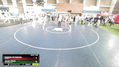 126 lbs Cons. Round 4 - Parker Peterson, Uintah vs Adam Davis, Hillcrest CA