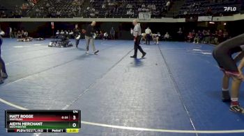 174 lbs Champ. Round 1 - Matt Rogge, Wartburg vs Aidyn Merchant, Westminster