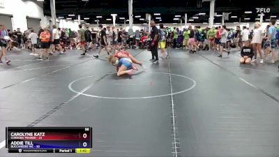 110 lbs Round 7 (8 Team) - Carolyne Katz, Cordoba Trained vs Addie Till, Buccaneers WC