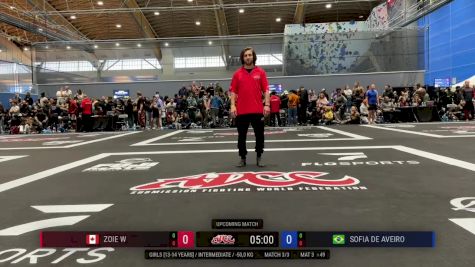 Zoie W vs Sofia De Aveiro 2025 ADCC Vancouver Open
