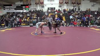 190 lbs Cons. Round 4 - Salah Tsarni, Blair Academy vs Aaron Stewart, Warren Township