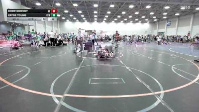 90 lbs Rr Rnd 3 - Drew Downey, MF Purge Elite - EL vs Zayne Young, CTWHALE Orca - EL