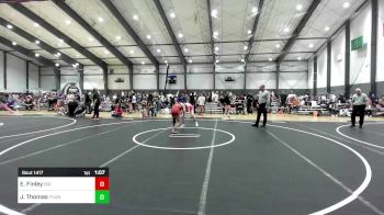 109 lbs Semifinal - Emily Finley, Big Cat Wrestling vs Johanna Thomas, Thunder Mountain WC