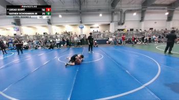 75 lbs Cons. Round 3 - Lucas Scott, Texans Wrestling Club vs Nathen Schoenbein Jr, Steve Page Grappling