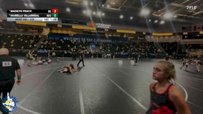 125 lbs Quarterfinal - Madilyn Peach, Milton vs Isobella Villarreal, Mason City
