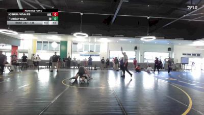 138 lbs Cons. Round 2 - Joshua Vidales, Adelanto vs Diego Villa, Southwest