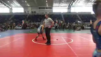 155 lbs Quarterfinal - Mariah Dow, Paw vs Kalayia Fawcett, Pioneer Grappling