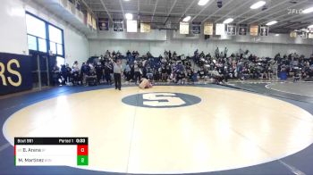 175 lbs Cons. Round 3 - Brandon Arana, San Fernando vs Michael Martinez, Bonita`