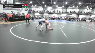 132 lbs Consi Of 16 #2 - Drew Schiavo, Niskayuna vs John Foote, Poly Prep