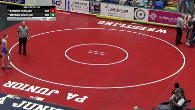 117 lbs Round Of 64 - Landon Walizer, Corry vs Brenan Leapline, Albert Gallatin