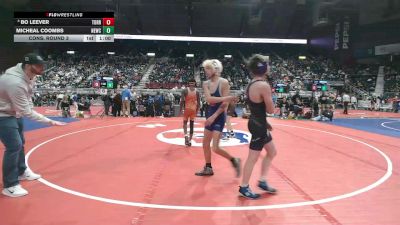 3A-113 lbs Cons. Round 3 - Bo Leever, Torrington vs Micheal Coombs, Newcastle