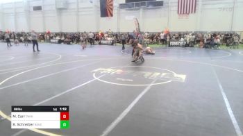86 lbs Quarterfinal - Mason Carr, Parker Invictus WC vs Bradley Schreiber, Rancho Bernardo WC