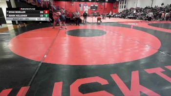 285 lbs Cons. Round 3 - Mark Kelleher, Chicago (ST. RITA) vs Evan Mueller, Hoffman Estates (CONANT)