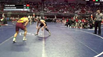 3A-165 lbs Semifinal - Calvin Rathjen, Ankeny vs Rylee Brown, Fort Dodge