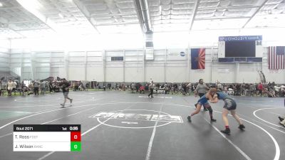 136 lbs Consolation - Taleigha Ross, Foothill Falcons vs Jameslyn Wilson, Rancho Bernardo WC