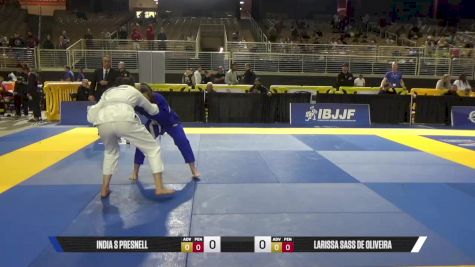 Larissa Sass De Oliveira vs India S Presnell 2025 Pan Jiu Jitsu IBJJF Championship