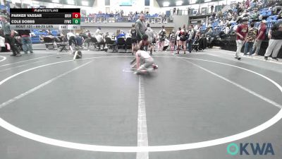 64-70 lbs Rr Rnd 2 - Parker Vassar, Grover Rains Wrestling Club vs Cole Dobbs, Enid Youth Wrestling Club