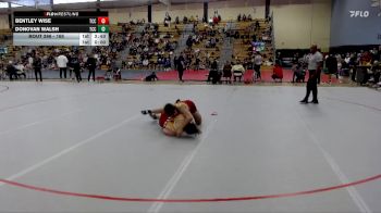 165 lbs Cons. Round 2 - Bentley Wise, Triton Community College vs Donovan Walsh, Triton Community College