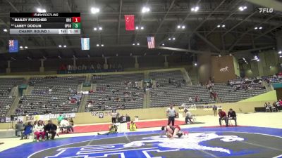 120 lbs Champ. Round 1 - Bailey Fletcher, George Rogers Clark vs Laney Doolin, Spencer County