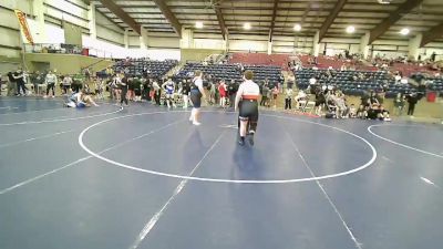 285 lbs Cons. Semi - Weston Lawrence, Empire Wrestling Club vs Nic Briskey, Fremont Wrestling Club