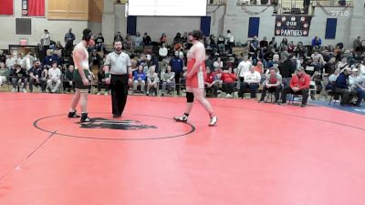 285 lbs Quarterfinal - Scott Santos, Melrose vs Luca Angelucci, King Philip