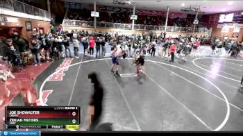 138 lbs Champ. Round 2 - Joe Showalter, Cheney vs Zekiah Meyers, Libby