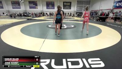 110 lbs Round 1 - Harlee Hiller, Izzy Style Wrestling vs Annie Rohret, Immortal Athletics WC