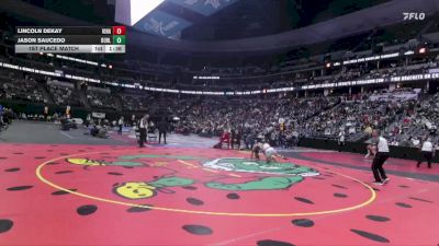 165-2A 1st Place Match - Lincoln Dekay, Ignacio vs Jason Saucedo, Burlington