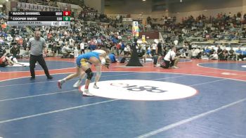 5A 144 lbs Quarterfinal - Mason Shimmel, Mountain Home vs Cooper Smith, El Dorado
