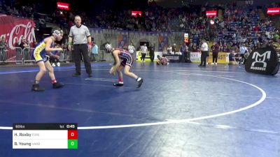 60 lbs Round Of 16 - Henry Roxby, Forest Hills vs Brennan Young, Harborcreek