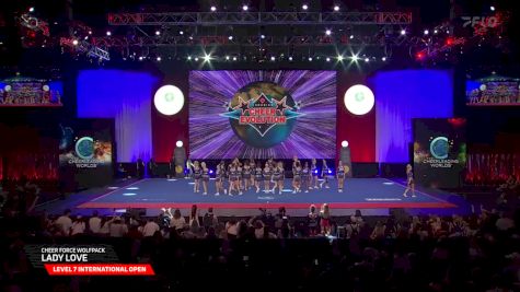 Cheer Force Wolfpack - Lady Love [2025 L7 International Open Semis] 2025 The Cheerleading Worlds