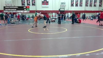 285 lbs Semifinal - Khale McDonnell, Oregon State vs Hayden Martin, Eastern Oregon University (OR)