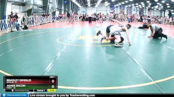 160 lbs Rd# 2 10:30am Friday - Asher Bacon, POWA vs Bradley DiMiglio, PA Blue