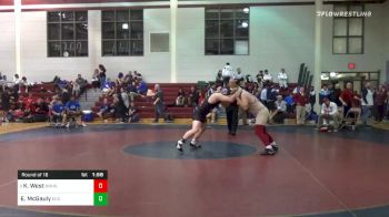 220 lbs Prelims - Kyle West, Brother Martin High School vs Elliot McGauly, Evangel Christian Academy, LA