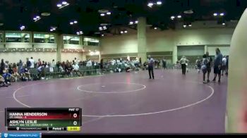 100 lbs Round 8 (10 Team) - Hanna Henderson, STL Green vs Ashlyn Leslie, Beauty And The Creason Iowa