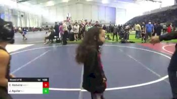 46 lbs Round Of 16 - Camren Redwine, Wolfpack vs Jordan Aguilar, All Phase