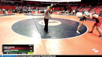 2A 190 lbs Cons. Round 2 - Josh Hoffer, Washington vs Jaxson Mathenia, Waterloo (H.S.)