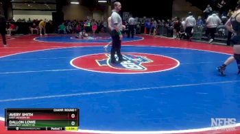 2A-132 lbs Semifinal - Avery Smith, East Jackson HS vs Dallon Lowe, Brantley County HS