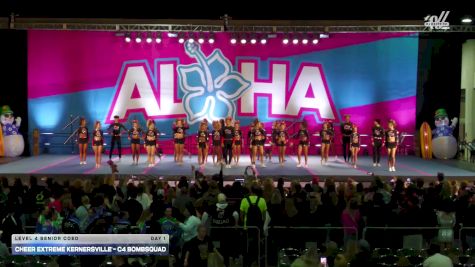 Cheer Extreme - Kernersville - C4 Bombsquad [2025 L4 Senior Coed Day 1] 2025 Aloha Gatlinburg Showdown