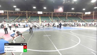 65 lbs Round Of 16 - Wyatt Deen, Team Oklahoma vs Dustin Donahue, Thunder RTC