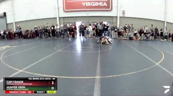 84 lbs Quarterfinal - Cam Craigie, Virginia Patriots Wrestling vs Hunter Keen, Reston Herndon Rhinos