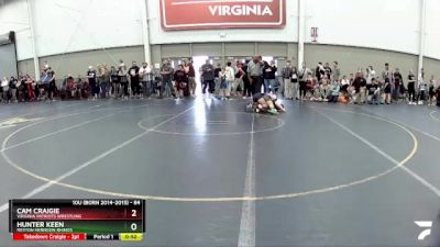 84 lbs Quarterfinal - Cam Craigie, Virginia Patriots Wrestling vs Hunter Keen, Reston Herndon Rhinos