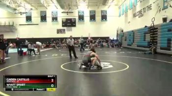 145 lbs Round 1 (3 Team) - Wyatt Smart, Fossil Ridge vs Caiden Castillo, Ogallala