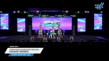 Cheer Sport Sharks-New England - Savage Sharks [2024 L5 Senior Coed - Small Day 2] 2024 Spirit Fest Grand Nationals